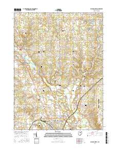 Ashland North 2016 topographic map thumbnail