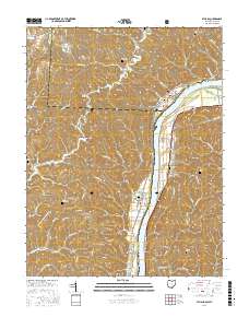 Athalia 2016 topographic map thumbnail