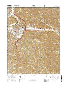 Athens 2017 topographic map thumbnail