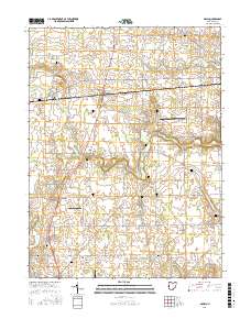 Dawn 2016 topographic map thumbnail