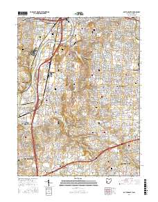 Dayton South 2016 topographic map thumbnail