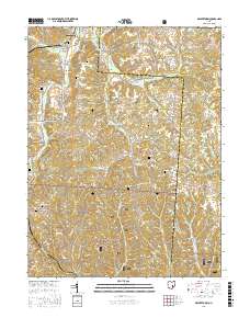 Deavertown 2016 topographic map thumbnail