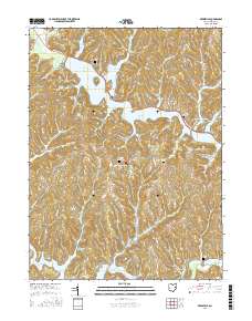 Deersville 2016 topographic map thumbnail