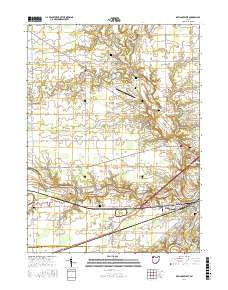 Defiance West 2016 topographic map thumbnail