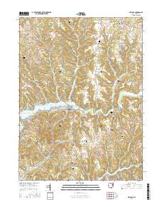 Dellroy 2016 topographic map thumbnail