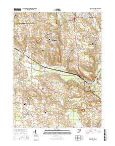Doylestown 2016 topographic map thumbnail