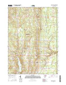 East Claridon 2016 topographic map thumbnail