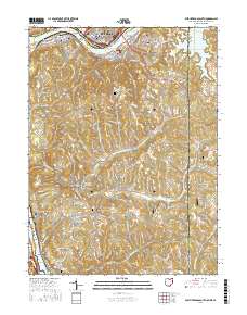 East Liverpool South 2016 topographic map thumbnail