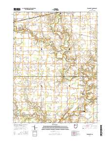 Evansport 2016 topographic map thumbnail