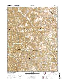 Flushing 2016 topographic map thumbnail