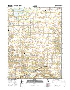 Fort Loramie 2016 topographic map thumbnail