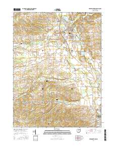 Fredericktown 2016 topographic map thumbnail