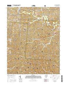 Gallia 2016 topographic map thumbnail