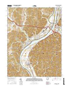 Gallipolis 2016 topographic map thumbnail