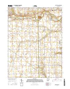 Gettysburg 2016 topographic map thumbnail