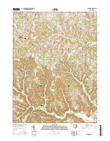 Glenmont 2016 topographic map thumbnail