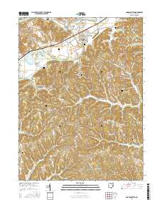 Gnadenhutten 2016 topographic map thumbnail