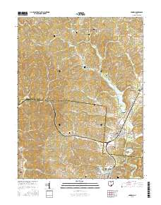 Hamden 2016 topographic map thumbnail