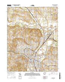 Hamilton 2016 topographic map thumbnail