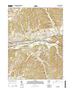 Hanover 2016 topographic map thumbnail