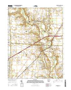 Harrisburg 2016 topographic map thumbnail