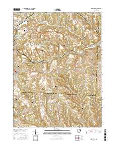 Harrisville 2016 topographic map thumbnail