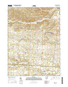 Homer 2016 topographic map thumbnail