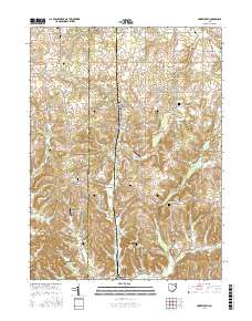 Homeworth 2016 topographic map thumbnail
