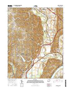 Hooven 2016 topographic map thumbnail