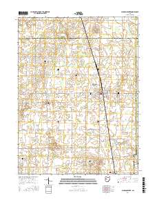 Jackson Center 2016 topographic map thumbnail