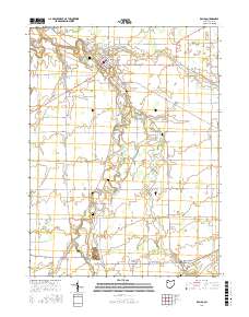 Kalida 2016 topographic map thumbnail