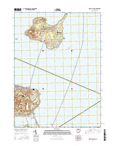 Kelleys Island 2016 topographic map thumbnail