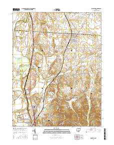 Kingston 2016 topographic map thumbnail
