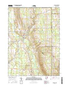 Kinsman 2016 topographic map thumbnail
