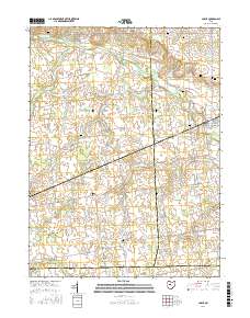 La Rue 2016 topographic map thumbnail