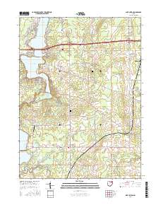 Lake Milton 2016 topographic map thumbnail