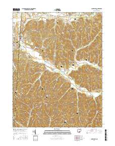 Laurelville 2016 topographic map thumbnail