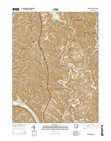 Lower Salem 2016 topographic map thumbnail