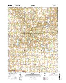 Nettle Lake 2016 topographic map thumbnail