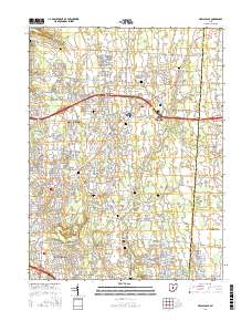 New Albany 2016 topographic map thumbnail