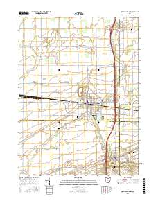 North Baltimore 2016 topographic map thumbnail