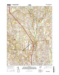 North Canton 2016 topographic map thumbnail