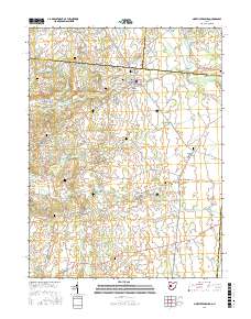 North Lewisburg 2016 topographic map thumbnail
