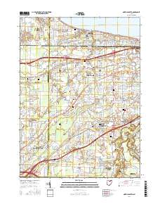 North Olmsted 2016 topographic map thumbnail