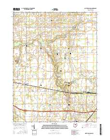 North Robinson 2016 topographic map thumbnail