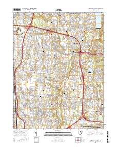 Northeast Columbus 2016 topographic map thumbnail