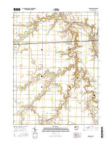Oakwood 2016 topographic map thumbnail