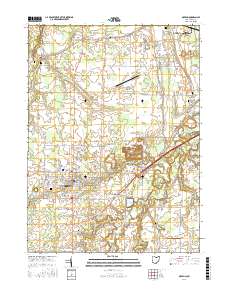 Oberlin 2016 topographic map thumbnail