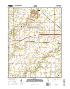 Oceola 2016 topographic map thumbnail