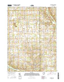 Olivesburg 2016 topographic map thumbnail